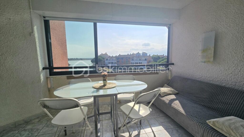 *** LE BARCARES – APPARTEMENT 2 PIECES – VUE ETANG *** – 2 pièces – 1 chambre – 31 m²