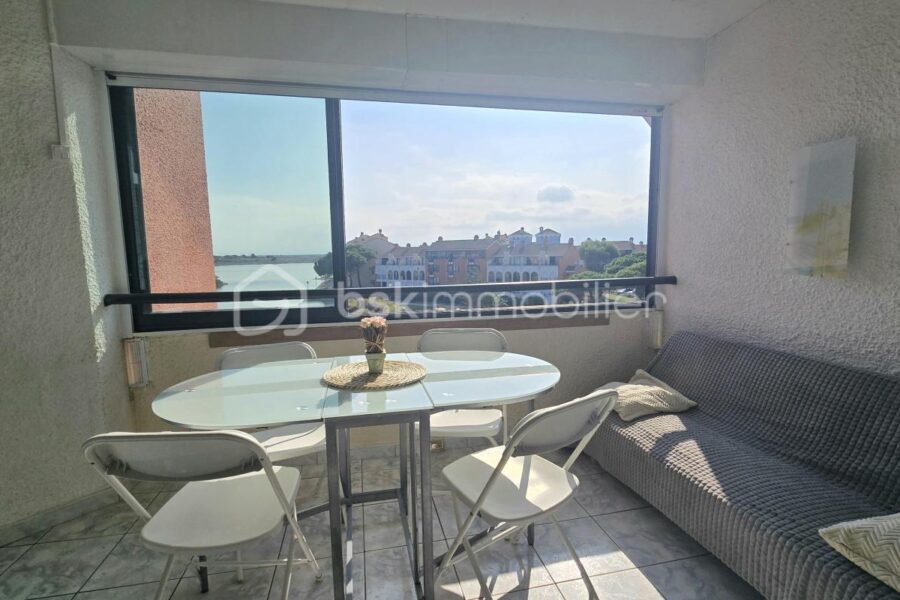 Appartement à vendre à Le barcares — Vue bassin — photo 2