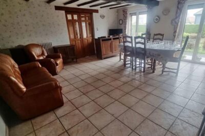 Longère habitable de plain-pied, 4 chambres, garage, jardin – 6 pièces – 4 chambres – 114 m²