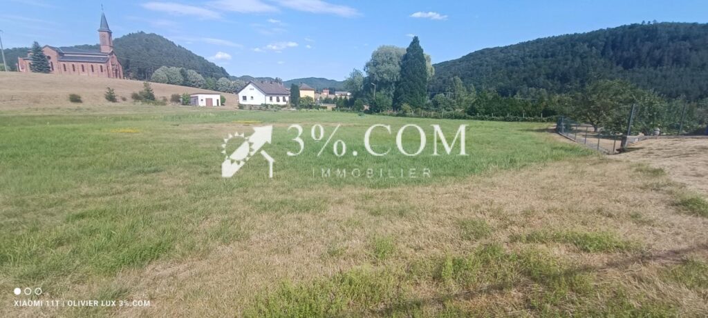 Terrain constructible sur Eguelshardt / BAISSE DE PRIX – NR pièces – NR chambres – 1221 m²