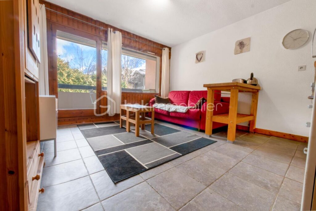 74310 – APPARTEMENT T2 – BALCON VUE MONT–BLANC – CENTRE VILLAGE – BONNE RENTABILITÉ LOCATIVE – 2 pièces – 1 chambre – 28 m²