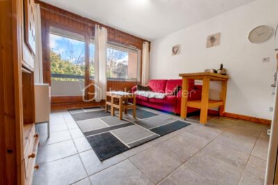 74310 – APPARTEMENT T2 – BALCON VUE MONT–BLANC – CENTRE VILLAGE – BONNE RENTABILITÉ LOCATIVE – 2 pièces – 1 chambre – 28 m²