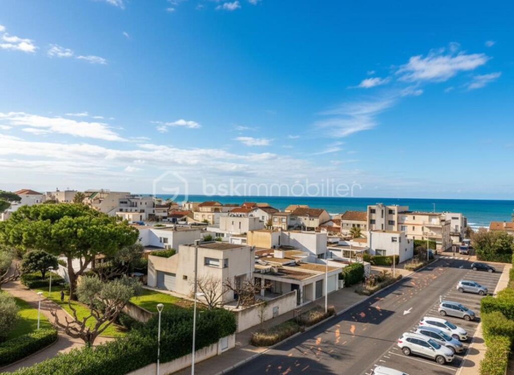 APPARTEMENT VUE MER LATERALE – 2 pièces – 1 chambre – 30 m²