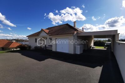 Maison contemporaine de plain-pied, prestations de grandes qualités, vue Pyrénées – 4 pièces – 3 chambres – 100 m²