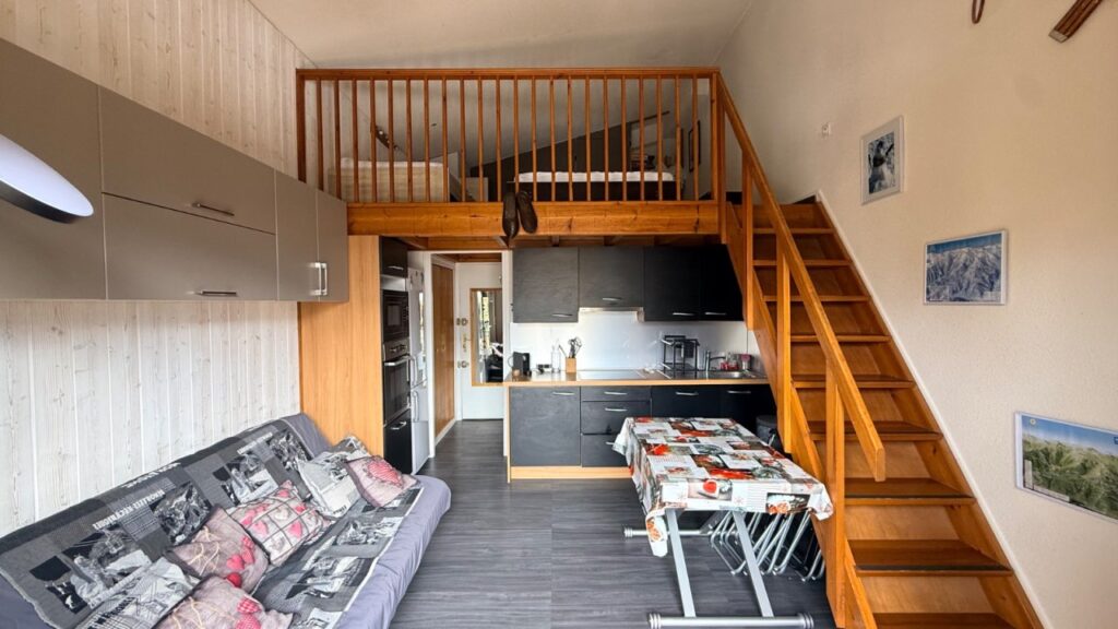 Station de ski d’Auron (Alpes-Maritimes) – Appartement a vendre – 1 pièce – 1 chambre – 36 m²