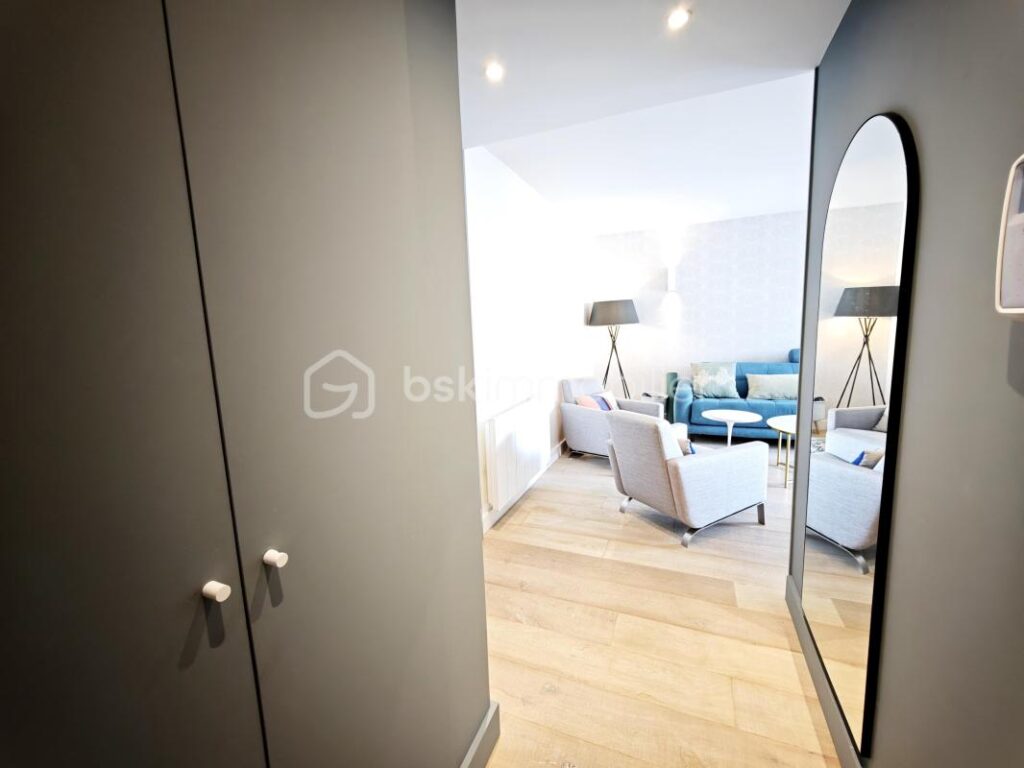 LEVALLOIS – PERRET Centre Ville : 2 pièces entièrement rénové – 2 pièces – 1 chambre – 46 m²