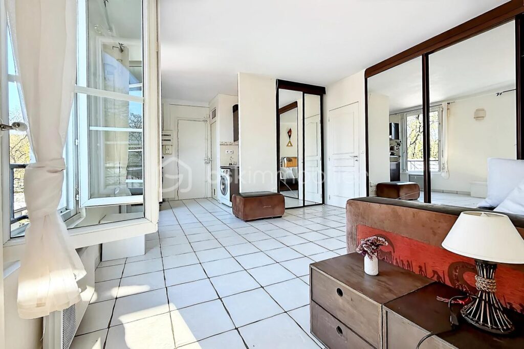 Appartement sans vis a vis au calme avec vue sur verdure – 3 pièces – 2 chambres – 36 m²