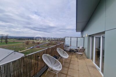 Magnifique appartement 3 pièces avec balcon panoramique et double terrasse – Montlouis-sur-Loire – 3 pièces – 2 chambres – 60 m²
