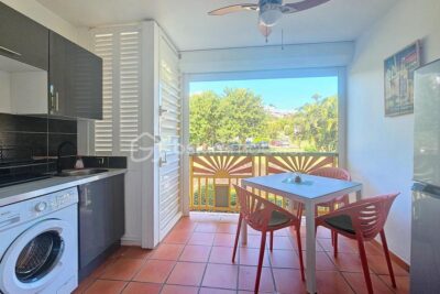 Studio Anse des Rochers plage et piscine – 1 pièce – 1 chambre – 29 m²