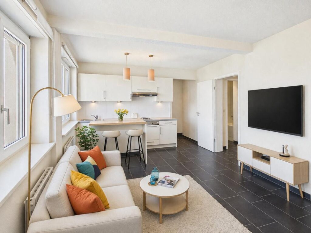 Magnifique Studio avec cuisine équipée et cave au coeur d’un – 1 pièce – NR chambres – 30 m²