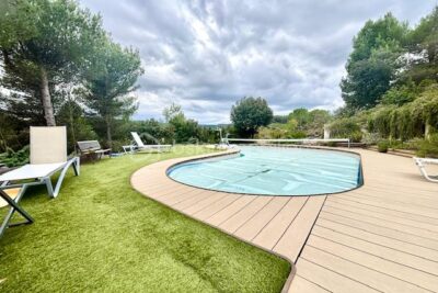 VILLA – PISCINE – MAISON – BOIS – 5 pièces – 4 chambres – 165 m²