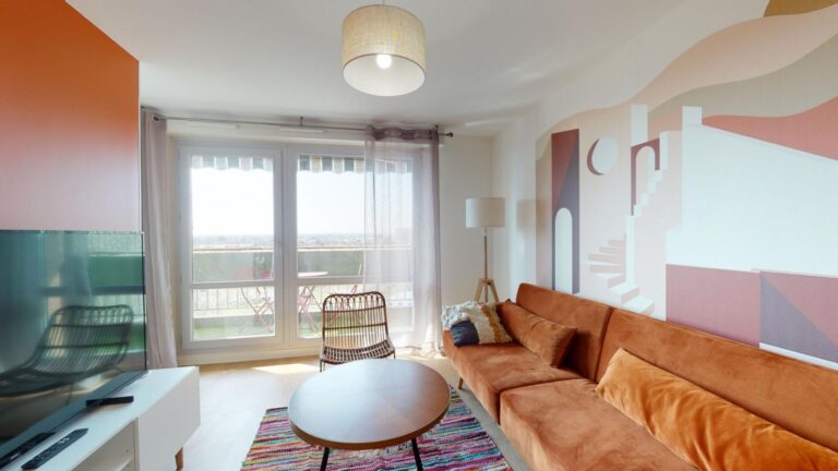 Colocation meublée équipée 3 chambres – 4 pièces – 3 chambres – 61 m²