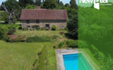 Propriété de charme 300 m² avec piscine et 1,5 ha – calme absolu – 7 pièces – 5 chambres – 300 m²
