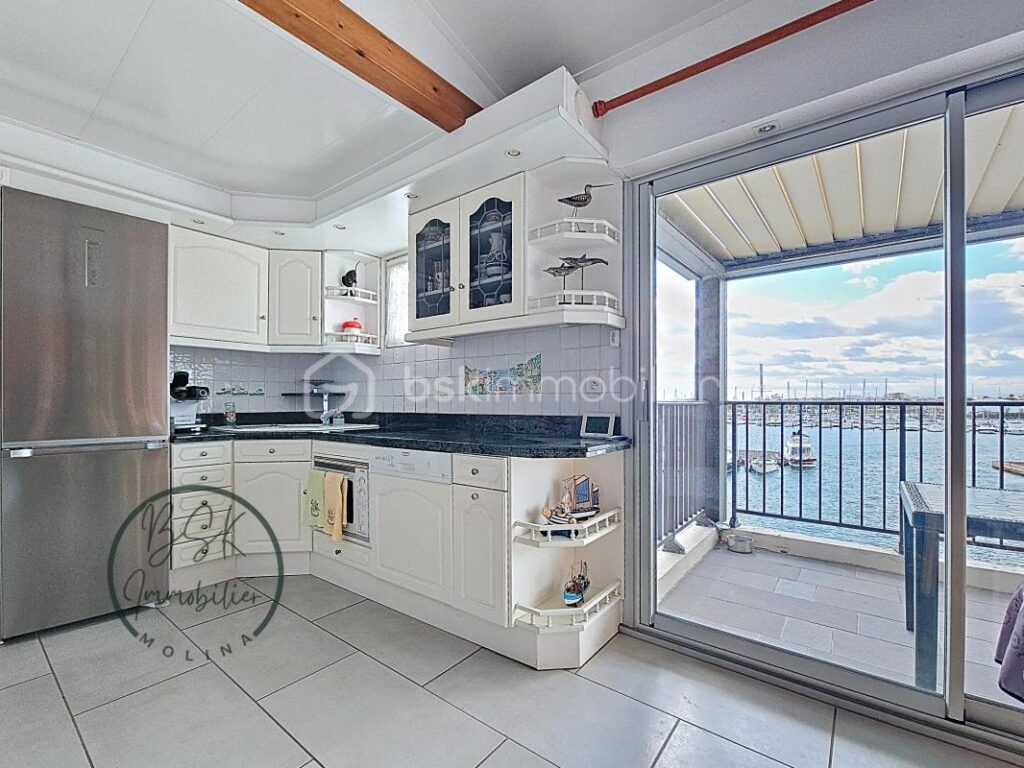 Appartement T3 avec vue mer – 3 pièces – 2 chambres – 44 m²