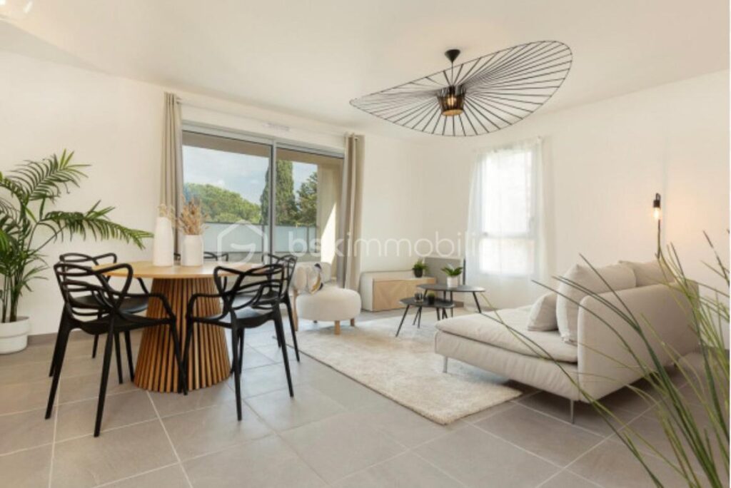 Appartement neuf disponibilité immédiate Antibes – 2 pièces – 1 chambre – 38 m²