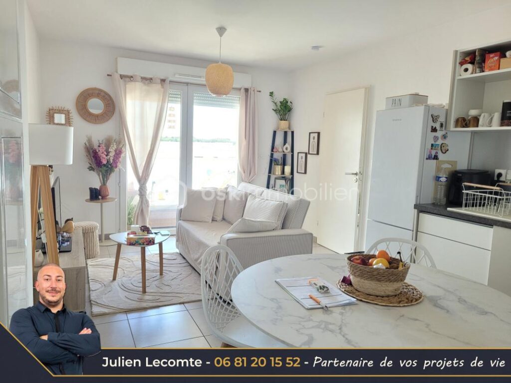 Appartement 37m² vue mer à Sérignan – 2 pièces – 1 chambre – 36 m²