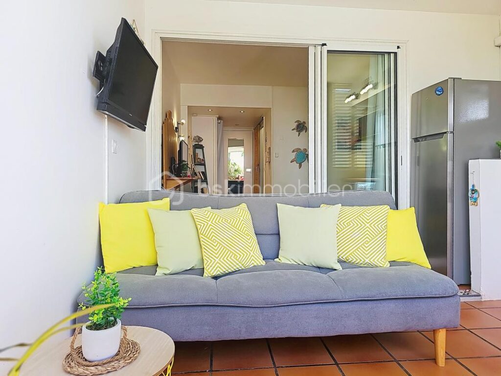 Splendide studio vue mer Anse des Rochers – 1 pièce – 1 chambre – 20 m²