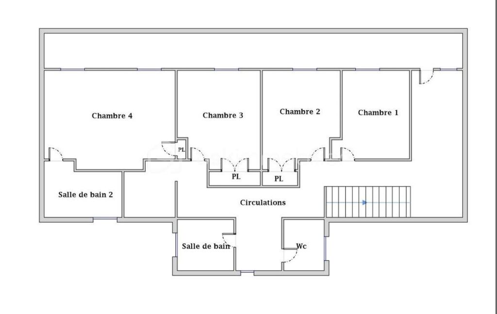 Toulouse maison de caractère du 19 -ème T8 de 214 m² avec 2000 m² de parc – 7 pièces – 5 chambres – 214 m²