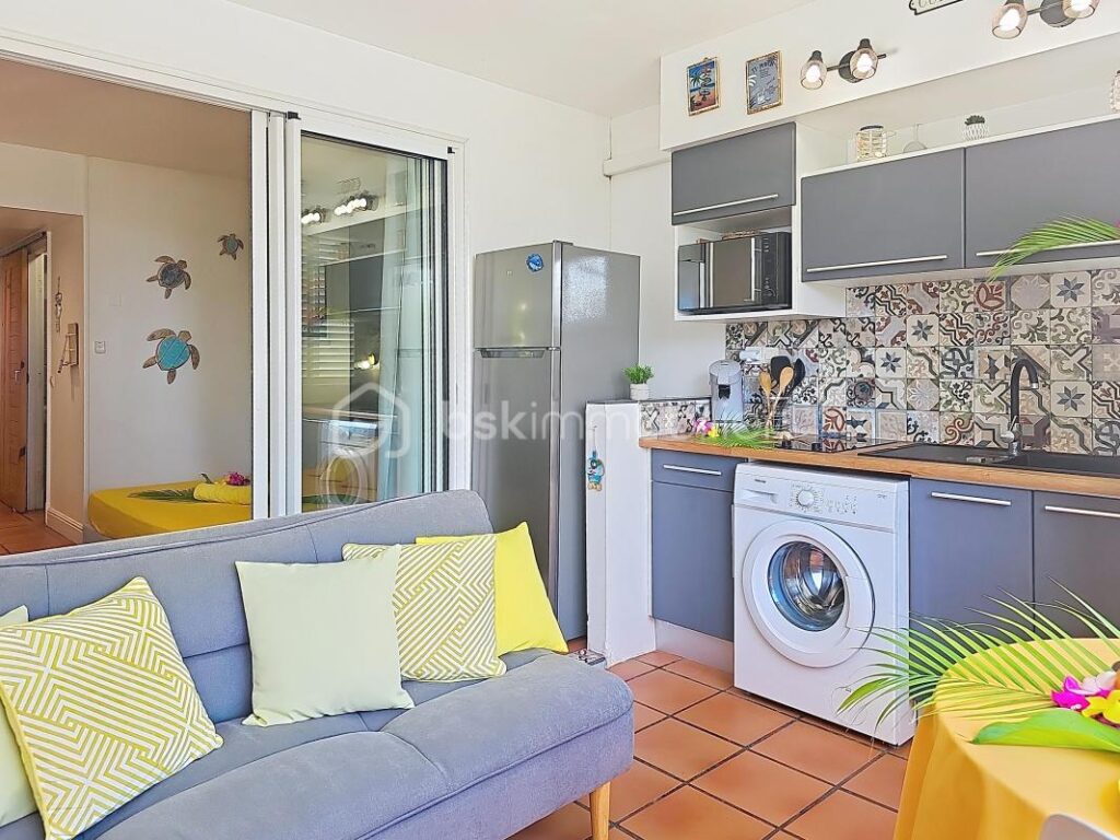 Splendide studio vue mer Anse des Rochers – 1 pièce – 1 chambre – 20 m²