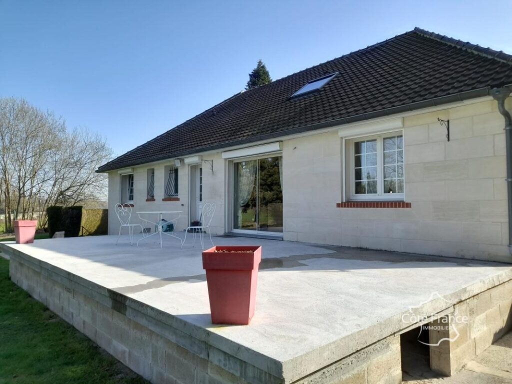 A 15 minutes de la BELGIQUE. Magnifique pavillon – 4 pièces – 3 chambres – 117 m²