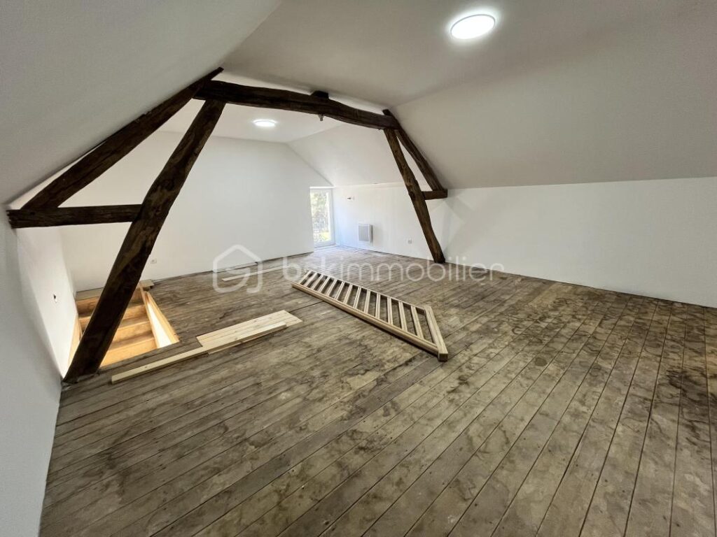 Superbe maison de campagne fraîchement rénovée sur son magnifique terrain au cœur de la forêt – 4 pièces – 2 chambres – 90 m²