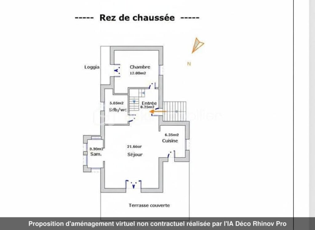 UN HAVRE DE PAIX AU CŒUR D’UN SECTEUR TRÈS RECHERCHÉ – 4 pièces – 3 chambres – 101 m²