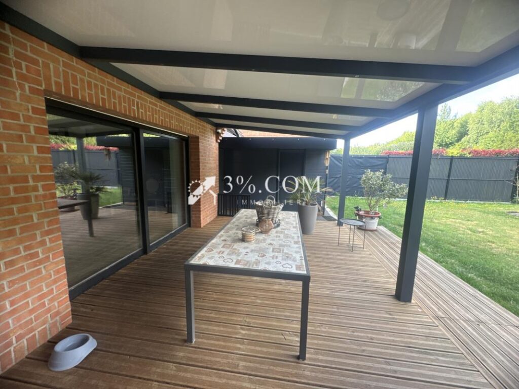 Pavillon individuelle de 2006 avec 5 chambres à Famars – 8 pièces – 5 chambres – 140 m²