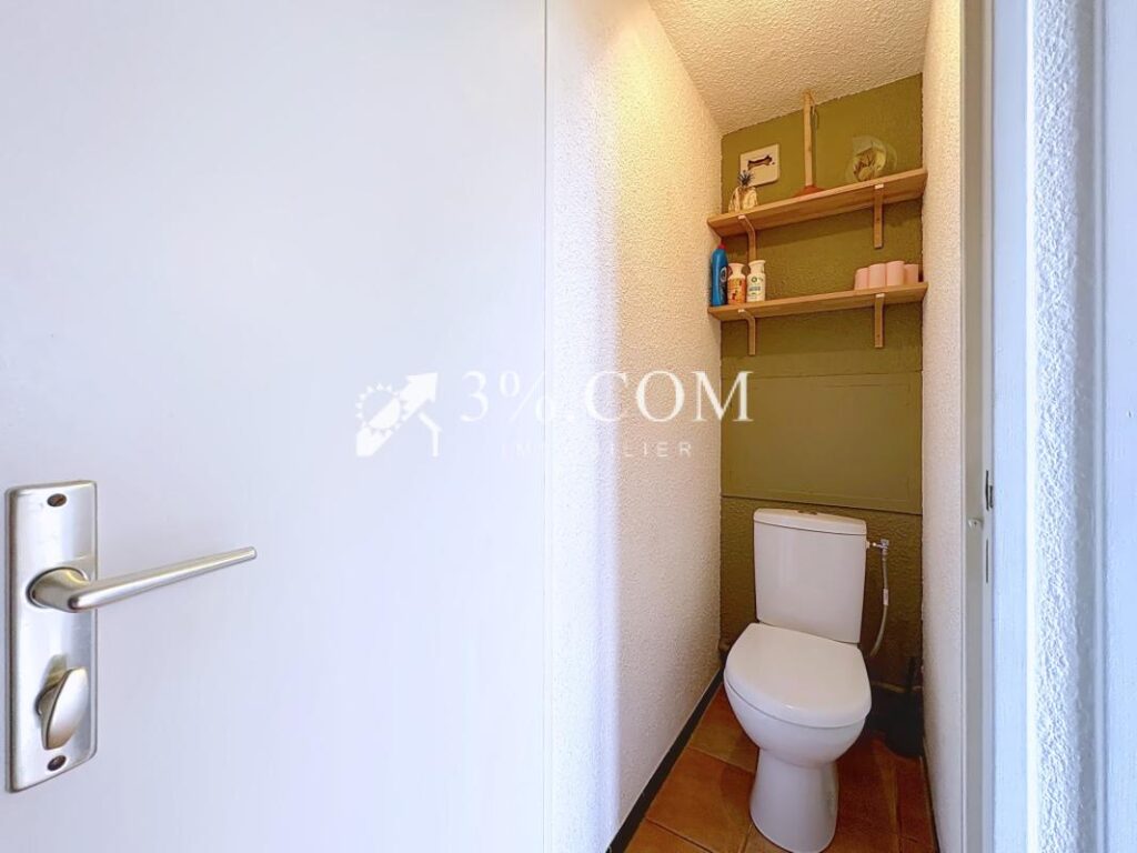 Charmant appartement 3 pièces de 41.61 m2 avec vue sur le po – 3 pièces – 2 chambres – 41 m²