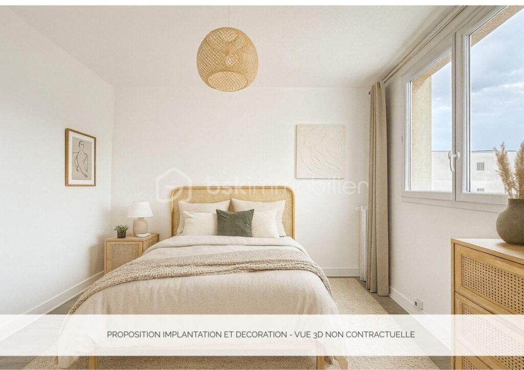 3 PIÈCES LUMINEUX AU CŒUR DU BLANC-MESNIL – Idéal premier achat ou investissement locatif – 3 pièces – 2 chambres – 48 m²