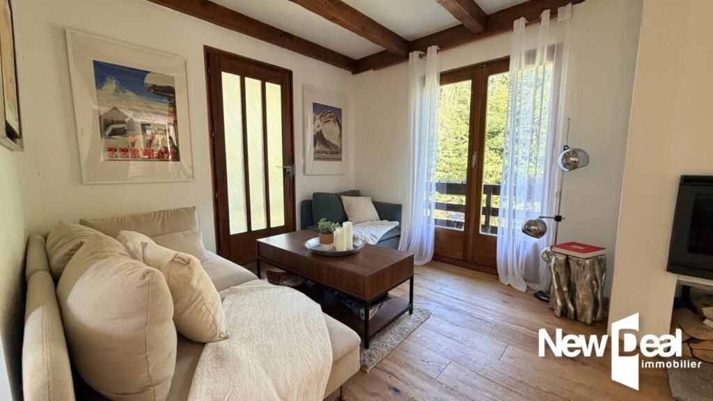 CHALET 3 PIECES – 2 Chambres + MAZOT – LES BOSSONS – CHAMONIX MONT BLANC – 3 pièces – 2 chambres – 65 m²