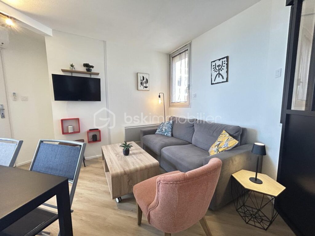 Appartement lumineux et spacieux au cœur de la ville – 1 pièce – 1 chambre – 35 m²