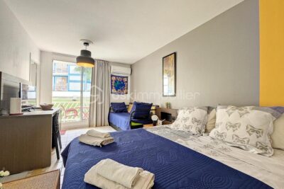 Appartement 25 m2 plage et piscine – 1 pièce – 1 chambre – 20 m²