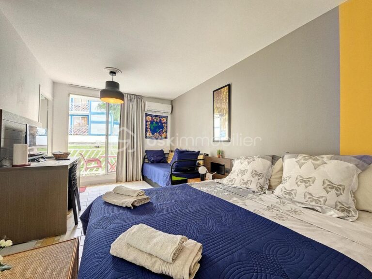 Appartement 25 m2 plage et piscine – 1 pièce – 1 chambre – 20 m²