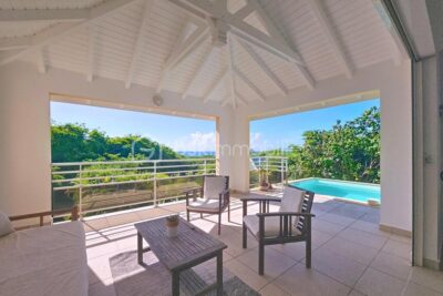 Villa T3 avec vue mer, piscine Saint François – 3 pièces – 2 chambres – 88 m²