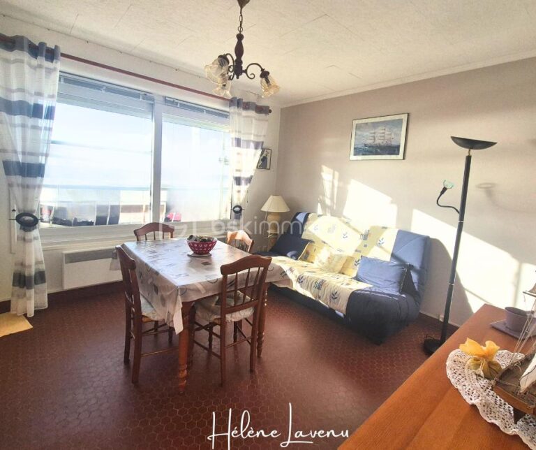 APPARTEMENT VUE MER HARDELOT-PLAGE – 2 pièces – 1 chambre – 29 m²