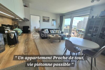 Résidence secondaire à la mer : Boulogne sur mer – 2 pièces – 1 chambre – 38 m²