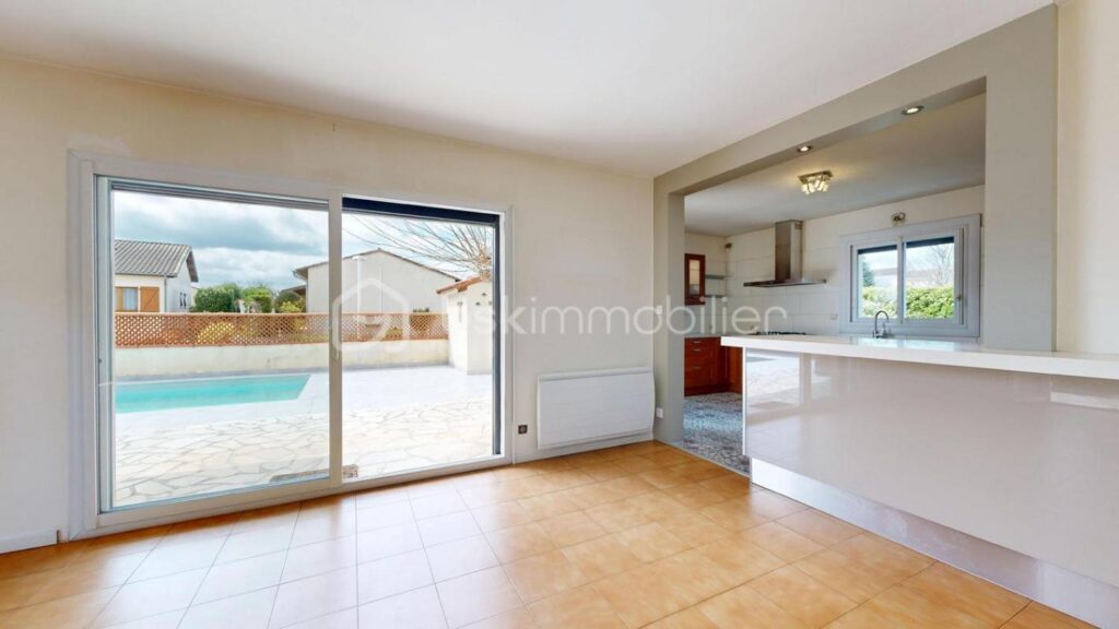 MAISON INDIVIDUELLE – PISCINE – TOURNEFEUILLE – CALME – 137m2 – DOUBLE VITRAGE – PROCHE AIRBUS- ROCADE ARC-EN-CIEL – 5 pièces – 3 chambres – 137 m²