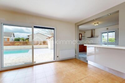 MAISON INDIVIDUELLE – PISCINE – TOURNEFEUILLE – CALME – 137m2 – DOUBLE VITRAGE – PROCHE AIRBUS- ROCADE ARC-EN-CIEL – 5 pièces – 3 chambres – 137 m²