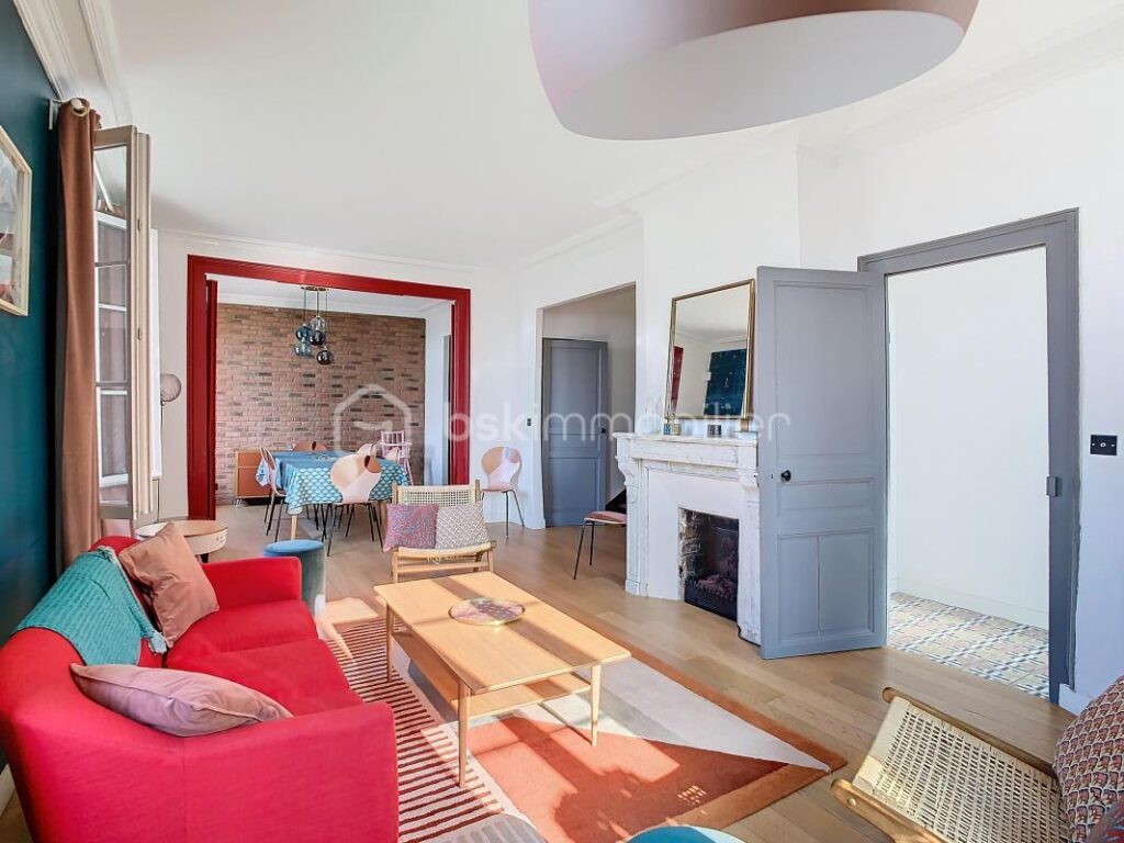 Face à la mer, maison 5 chambres – 8 pièces – 5 chambres – 161 m²