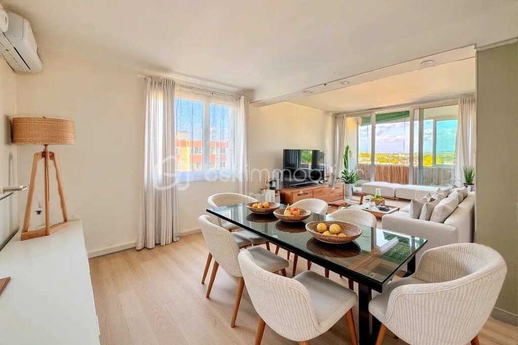 TRES JOLI T3 AVEC VUE, AUCUN TRAVAUX, résidence sécurisée – 4 pièces – 2 chambres – 71 m²