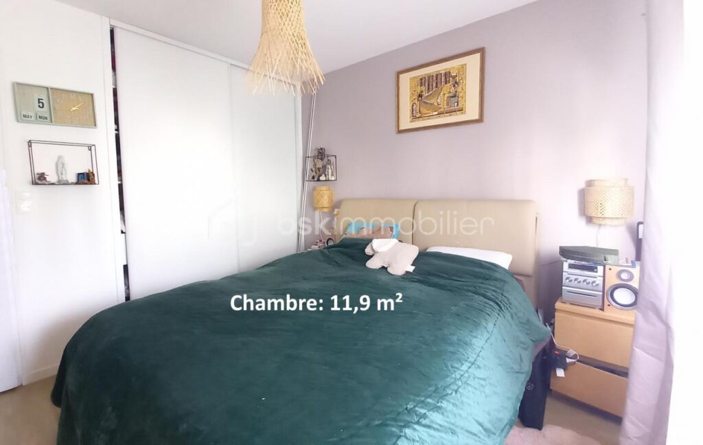 Appartement T2 – 58 m² – Loggia exposée Sud – Vue sur parc – Saint-Malo – 2 pièces – 1 chambre – 58 m²