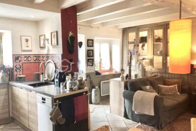 Superbe maison de village de 105 m² avec grand jardin de 830 m² sans vis à vis et vue montagne – 4 pièces – 3 chambres – 105 m²