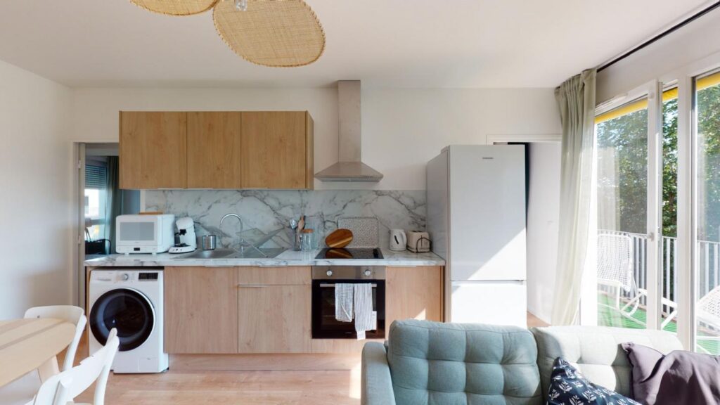 Colocation meublée équipée 4 chambres – 5 pièces – 4 chambres – 74 m²