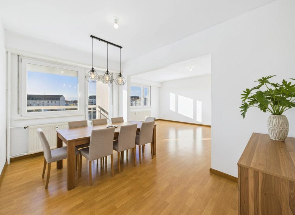 Grand 3/4 pièces, vue panoramique, proche tram – 3 pièces – 2 chambres – 94 m²