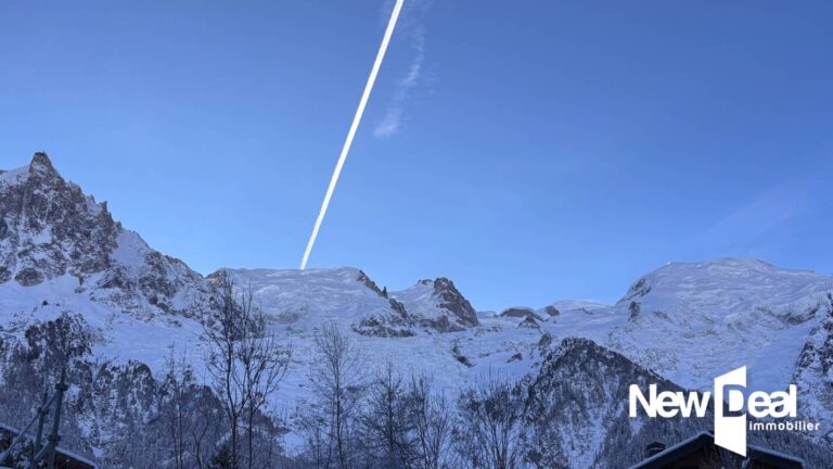 CHAMONIX MONT-BLANC – CHALET 6 Pièces – 4 Chambres – GARAGE mezzanine – VUE exceptionnelle Massif du MONT-BLANC – 6 pièces – 4 chambres – 152 m²