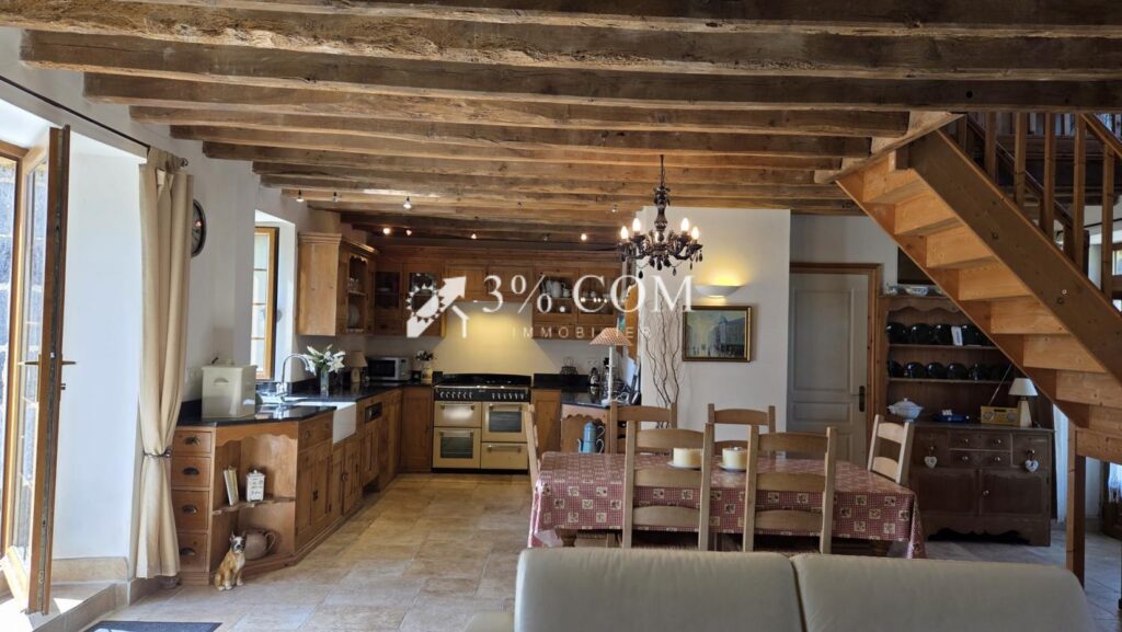 Longère de caractère au calme – 4 pièces – 3 chambres – 115 m²