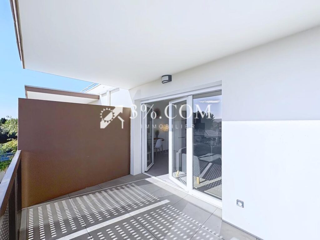 Appartement T2 moderne de 48 m2 avec terrasse et vue dégagée – 2 pièces – 1 chambre – 48 m²