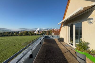 3%COM Très bel appartement avec double terrasse – vue campag – 3 pièces – 2 chambres – 102 m²