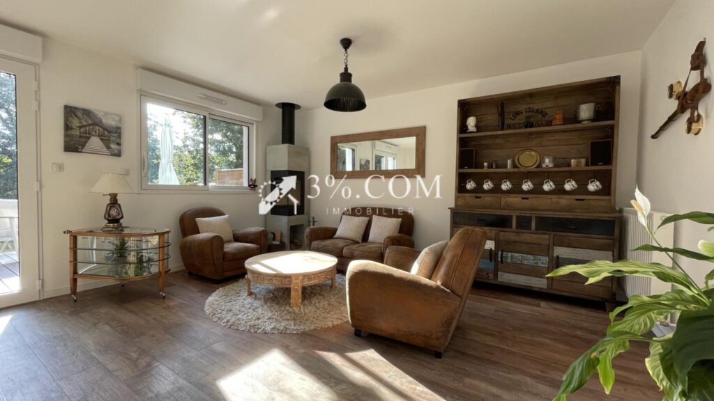 Bourg de Baden, Belle contemporaine de 121m2 4 Chambres, vue – 5 pièces – 4 chambres – 112 m²