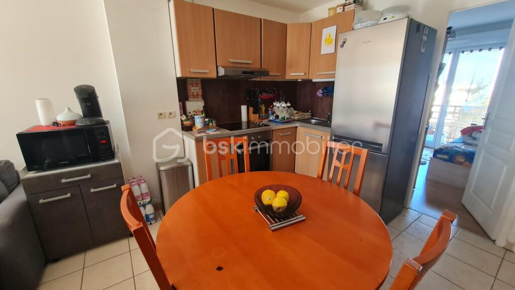 Appartement avec terrasse – 3 pièces – 2 chambres – 48 m²